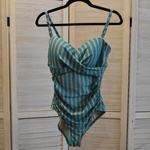 Draper James One Piece Swimsuit Size Large